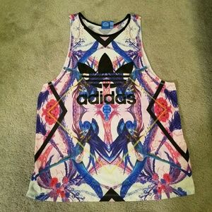 Adidas Floral Tank Top